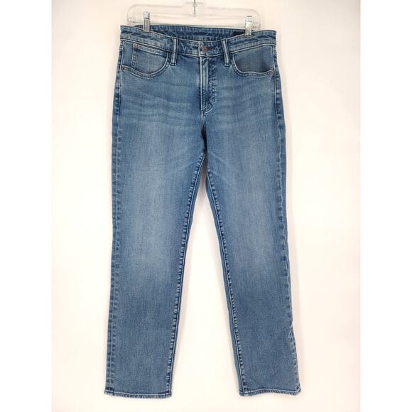 Bonobos Men's Daytona Blue Straight Fit Denim Jeans Size 32×32 - Picture 1 of 8